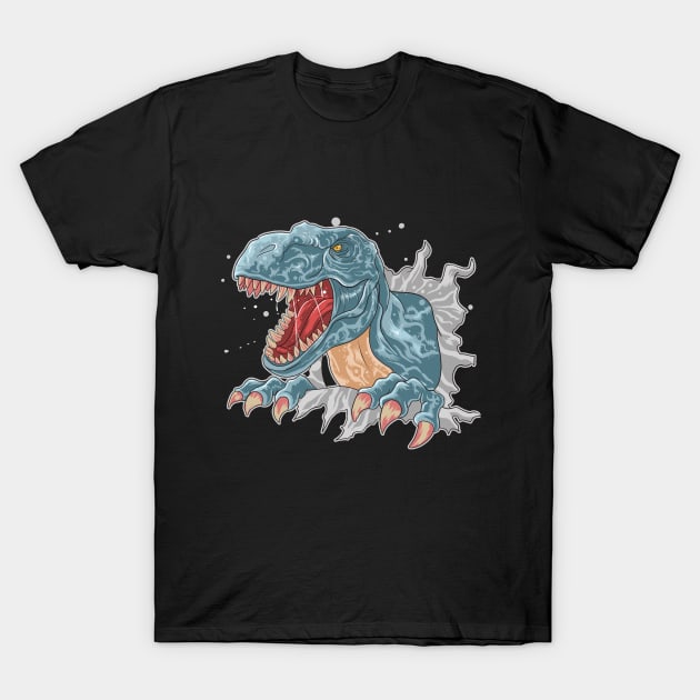 Dinosaur  T-Rex T-Shirt by STAR SHOP